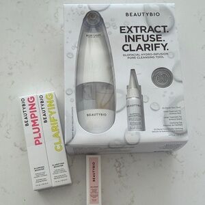 Beauty bio glofacial hydro-infusion pore cleansing tool